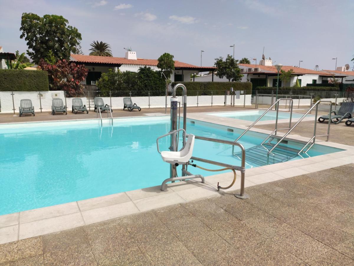 Bungalow With Private Garden Nex To Yumbo Center Villa Maspalomas  Exterior foto