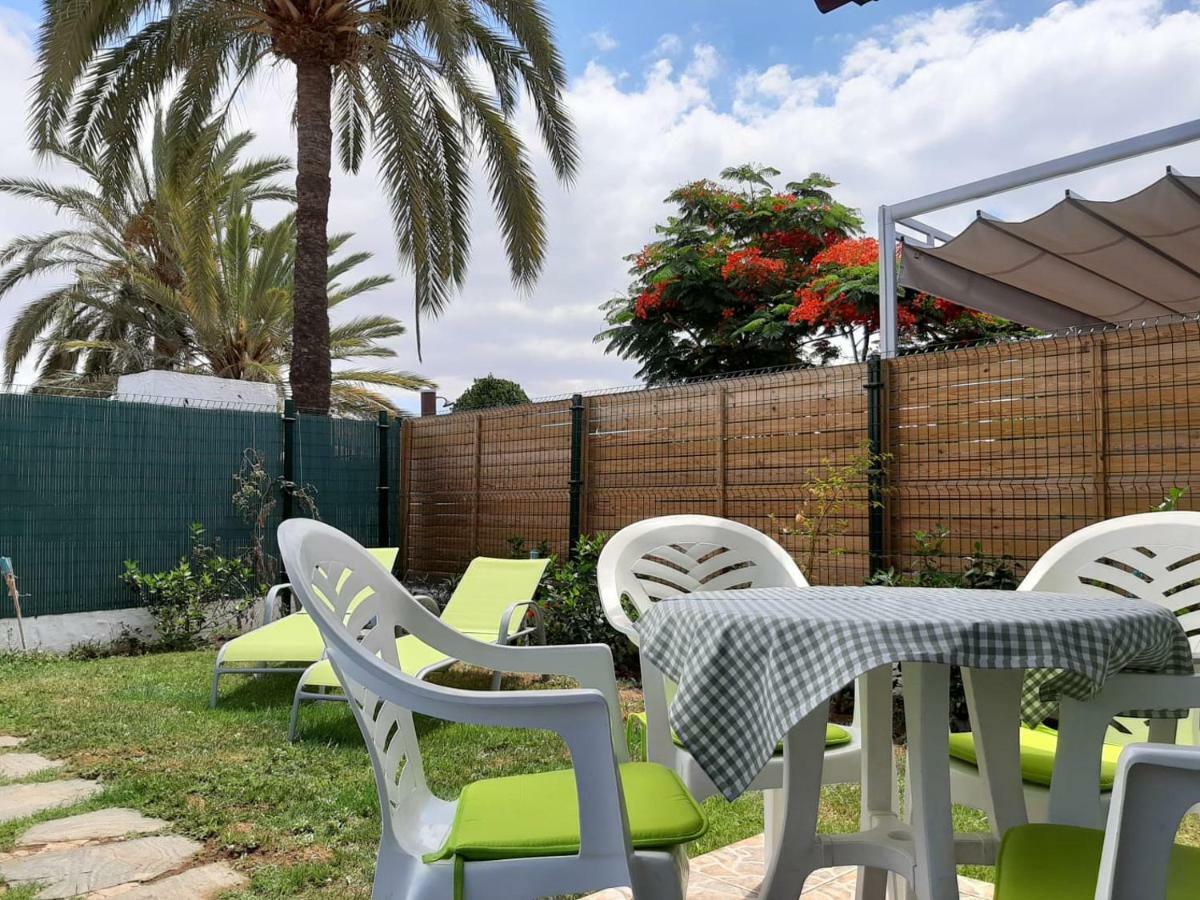 Bungalow With Private Garden Nex To Yumbo Center Villa Maspalomas  Exterior foto