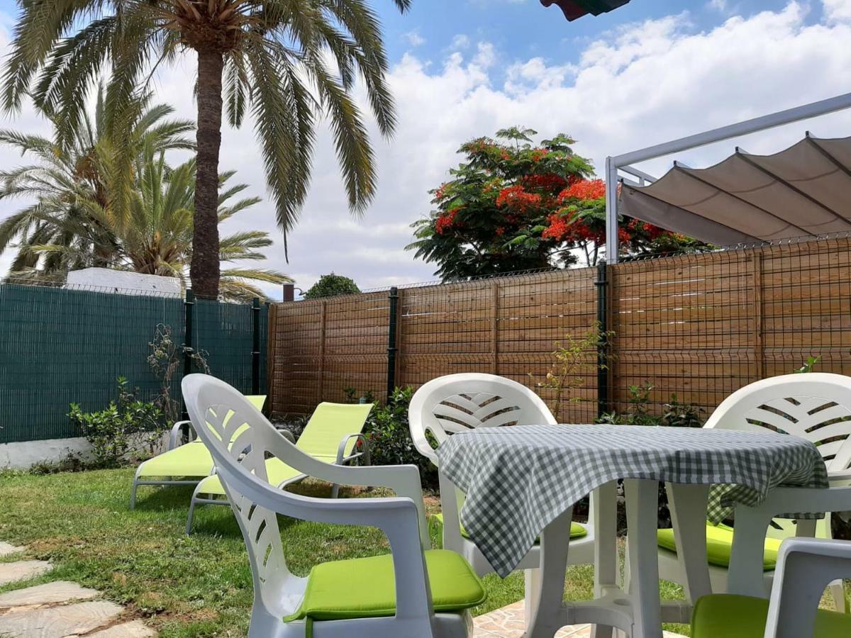 Bungalow With Private Garden Nex To Yumbo Center Villa Maspalomas  Exterior foto
